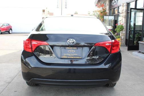 Black Sand Pearl 2018 Toyota Corolla XLE