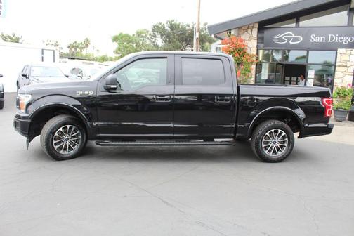 Agate Black Metallic 2019 Ford F-150 XLT