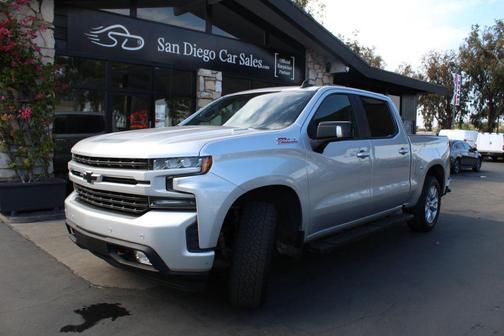Silver Ice Metallic 2020 Chevrolet Silverado 1500 RST