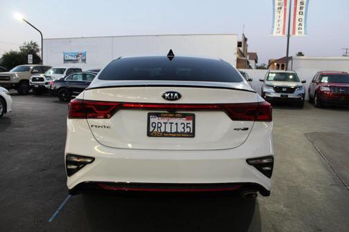 Clear White 2021 Kia Forte GT-Line