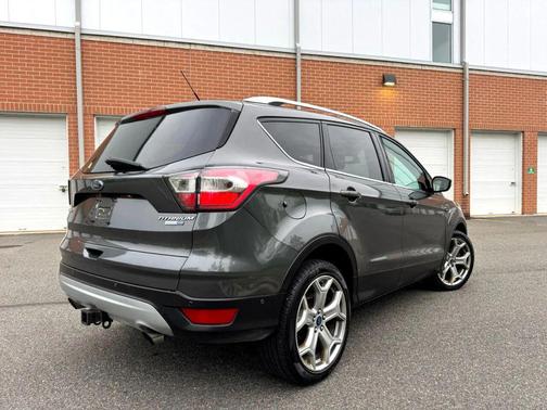 Magnetic Metallic 2017 Ford Escape Titanium