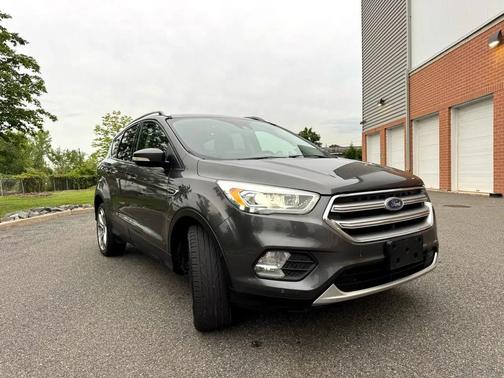 Magnetic Metallic 2017 Ford Escape Titanium