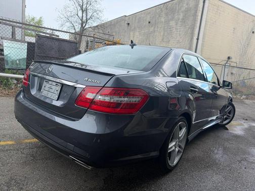 Gray 2012 Mercedes-Benz E-Class E 350 4MATIC Sedan 4D