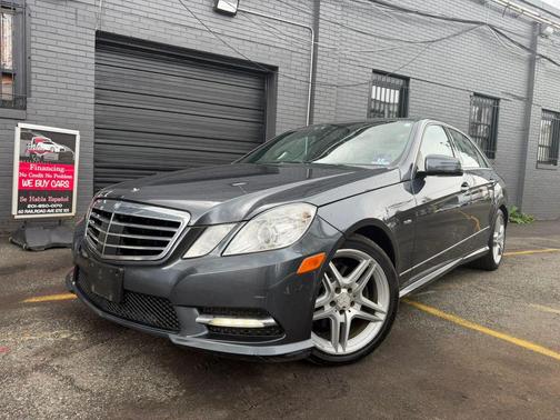 Gray 2012 Mercedes-Benz E-Class E 350 4MATIC Sedan 4D