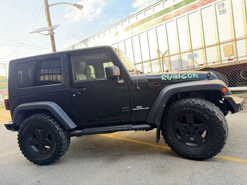 Black 2009 Jeep Wrangler Rubicon
