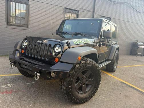 Black 2009 Jeep Wrangler Rubicon
