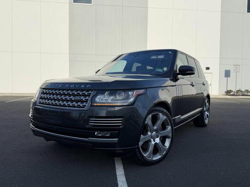 Gray 2017 Land Rover Range Rover 5.0L Supercharged Autobiography