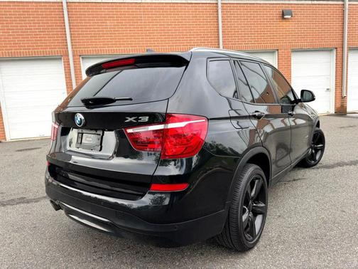 Black 2017 BMW X3 xDrive28i