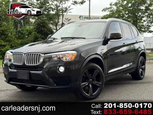 Black 2017 BMW X3 xDrive28i