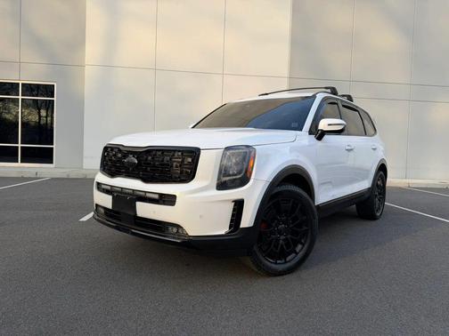 Glacial White Pearl 2021 Kia Telluride SX