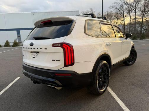 Glacial White Pearl 2021 Kia Telluride SX