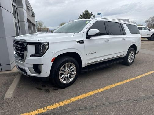 Summit White 2021 GMC Yukon XL SLT SUV
