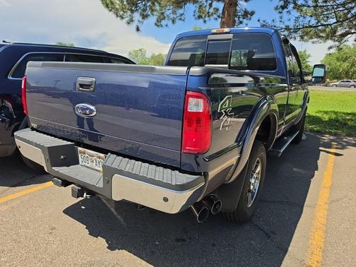 Dark Blue Pearl Metallic 2011 Ford F-350 Lariat Super Duty