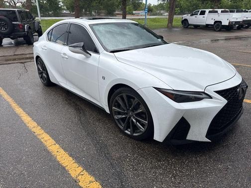 Ultra White 2023 Lexus IS 350 F Sport