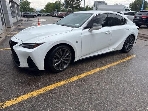 Ultra White 2023 Lexus IS 350 F Sport