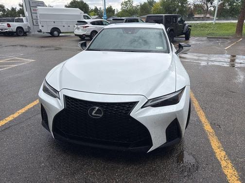Ultra White 2023 Lexus IS 350 F Sport