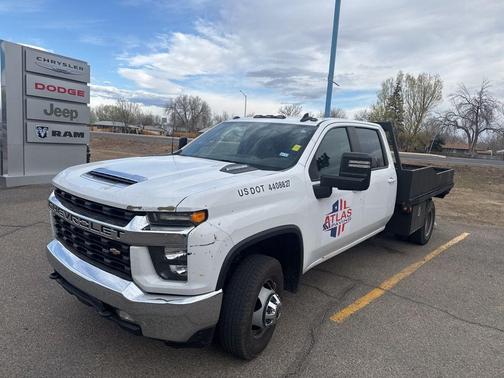 Summit White 2022 Chevrolet Silverado 3500 LT