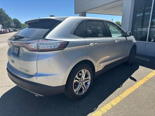 Ingot Silver 2018 Ford Edge Titanium