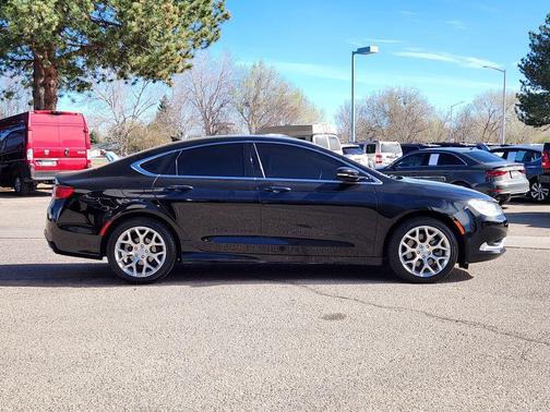 Black Clearcoat 2016 Chrysler 200 C