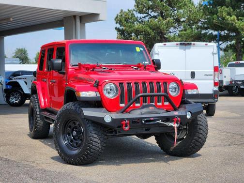 Firecracker Red Clearcoat 2019 Jeep Wrangler Unlimited Rubicon