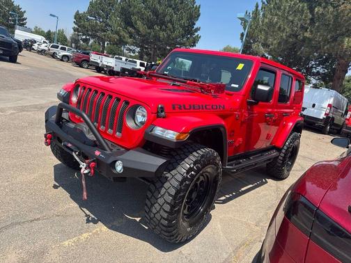 Firecracker Red Clearcoat 2019 Jeep Wrangler Unlimited Rubicon