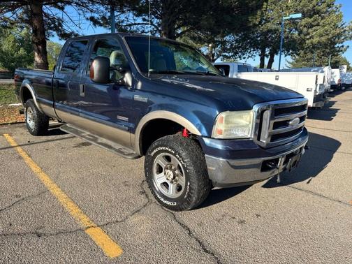Medium Wedgewood Blue Clearcoat Metallic 2005 Ford F-350 Lariat Super Duty