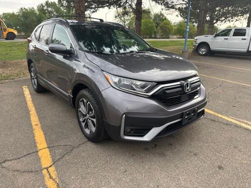 Gray 2022 Honda CR-V EX