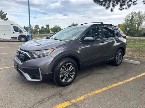 Gray 2022 Honda CR-V EX
