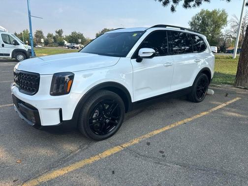 Glacial White Pearl 2024 Kia Telluride SX-Prestige X-Line