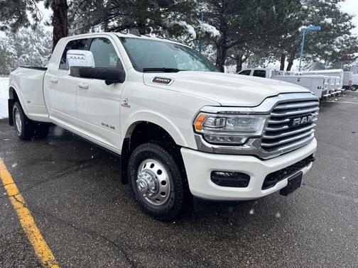 Pearl White 2023 RAM 3500 Longhorn