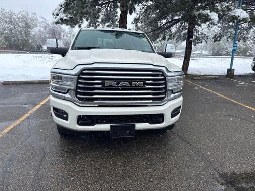 Pearl White 2023 RAM 3500 Longhorn