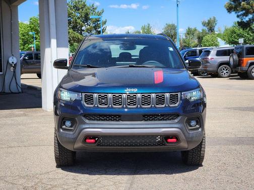 Fathom Blue Pearlcoat 2026 Jeep Compass Trailhawk