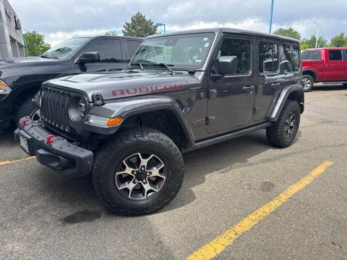 Granite Crystal Clearcoat Metallic 2021 Jeep Wrangler Unlimited Rubicon