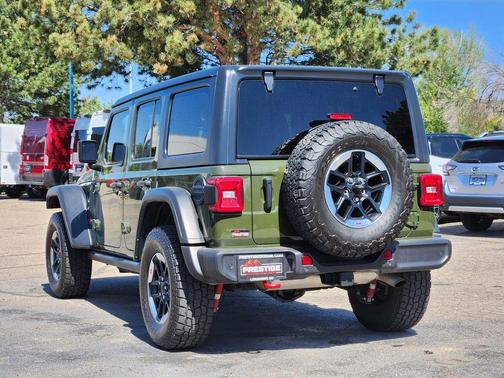 Sarge Green Clearcoat 2021 Jeep Wrangler Unlimited Rubicon