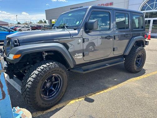 Granite Crystal Clearcoat Metallic 2018 Jeep Wrangler Unlimited Sport