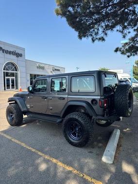 Granite Crystal Clearcoat Metallic 2018 Jeep Wrangler Unlimited Sport