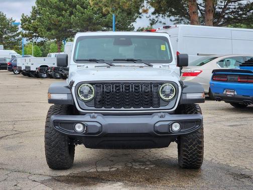 Bright White Clearcoat 2025 Jeep Wrangler 4xe Sport