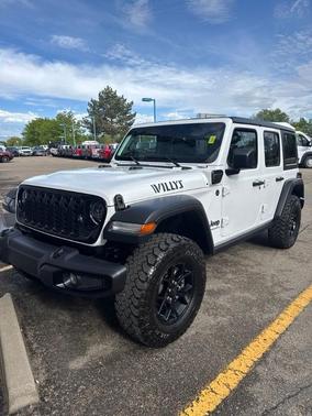 Bright White Clearcoat 2025 Jeep Wrangler 4xe Sport