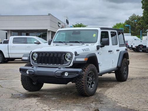 Bright White Clearcoat 2025 Jeep Wrangler 4xe Sport