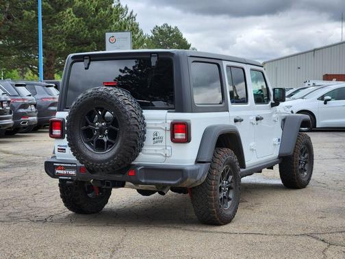 Bright White Clearcoat 2025 Jeep Wrangler 4xe Sport