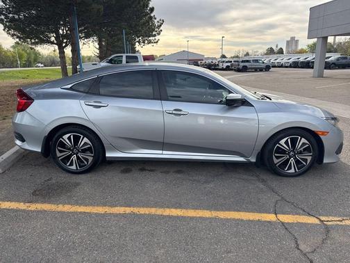 Silver 2016 Honda Civic EX-T