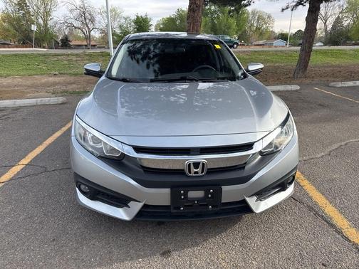 Silver 2016 Honda Civic EX-T