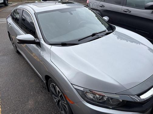 Silver 2016 Honda Civic EX-T