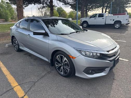 Silver 2016 Honda Civic EX-T