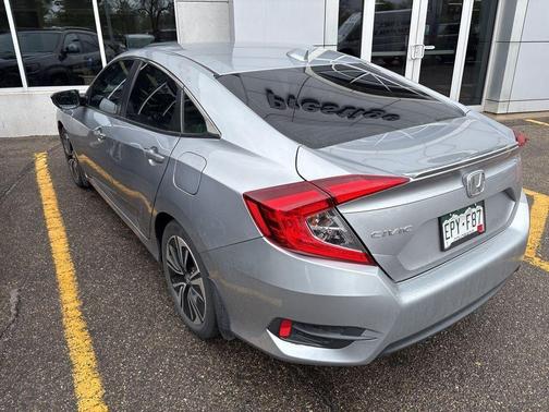 Silver 2016 Honda Civic EX-T