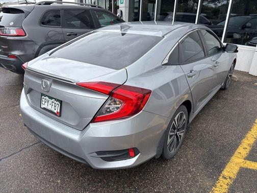 Silver 2016 Honda Civic EX-T