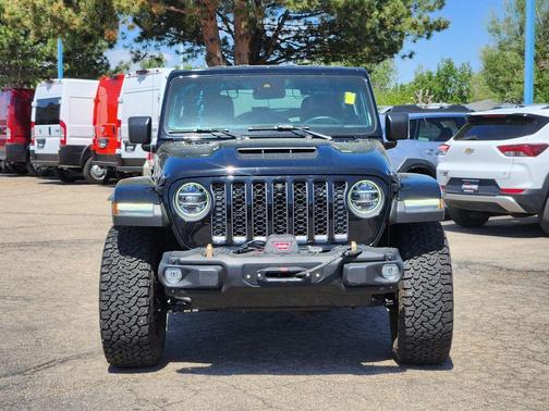 Black Clearcoat 2022 Jeep Wrangler Unlimited Rubicon 392