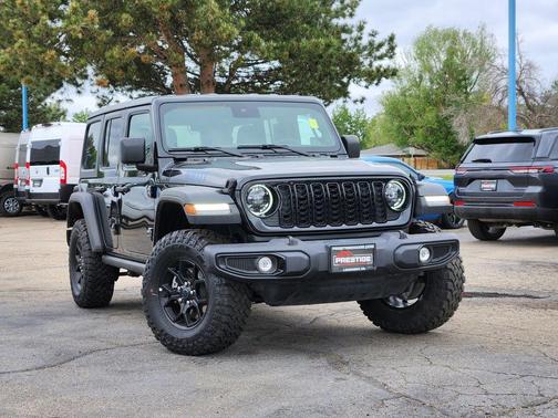 Black Clearcoat 2025 Jeep Wrangler 4xe Sport