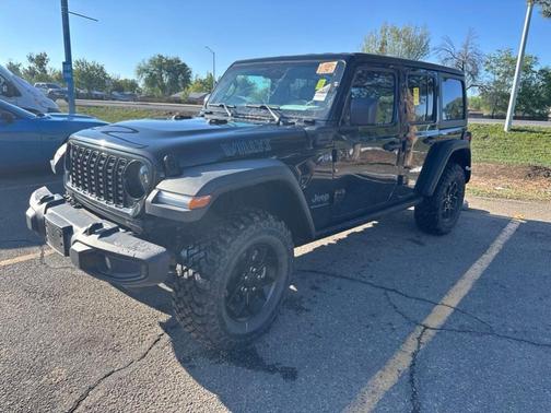 Black Clearcoat 2025 Jeep Wrangler 4xe Sport