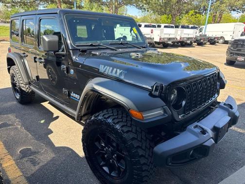 Black Clearcoat 2025 Jeep Wrangler 4xe Sport